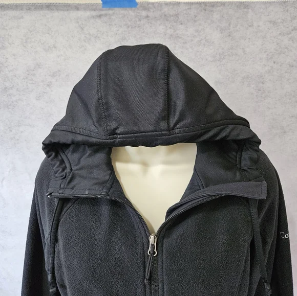 Vintage COLUMBIA SPORTSWEAR Black Full Zip Hoodie - Picture 10 of 12